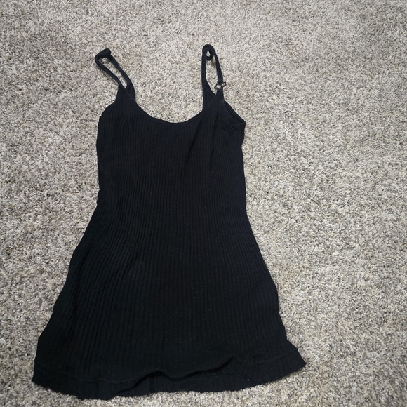 Fox Black Ribbed Camisole Top - Picture 1 of 6